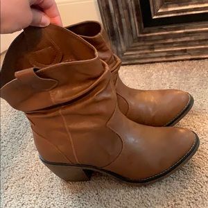 Brown boots